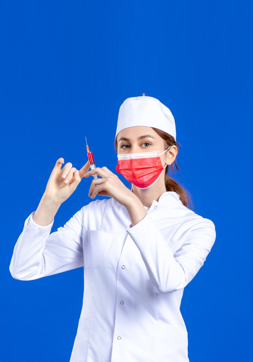 Nurse with Vaccine